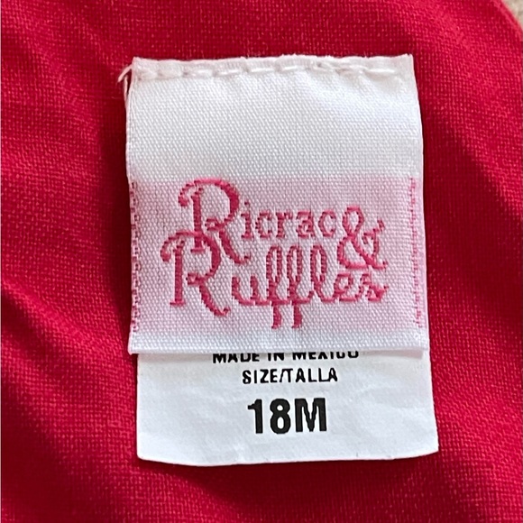 18M Christmas Dress - Ricrac & Ruffles - Picture 5 of 6